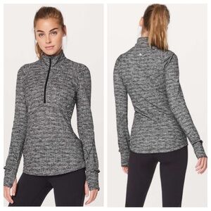lululemon extra mile half zip long sleeve pullover